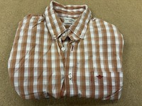 Large Short Sleeve Dockers Checked Shirt
