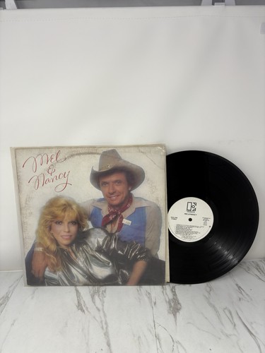 Mel Tillis and Nancy Sinatra Vinyl LP record cut out MEL & NANCY 1981