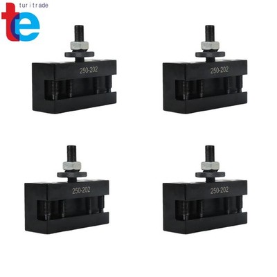 4 Pcs BXA #2 250-202 Quick Change Turning Facing & Boring Tool Post Holder
