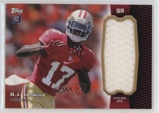 2012 Topps Jumbo Rookie Relics AJ Jenkins #RJR-AJJ 1cx3
