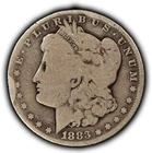 1883-CC $1 Morgan Silver Dollar - Key Date Carson City - SKU-B5821