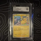 CGC 10 Pikachu Black Star Promo 190 World Championships 2024 Holo Pokemon TCG