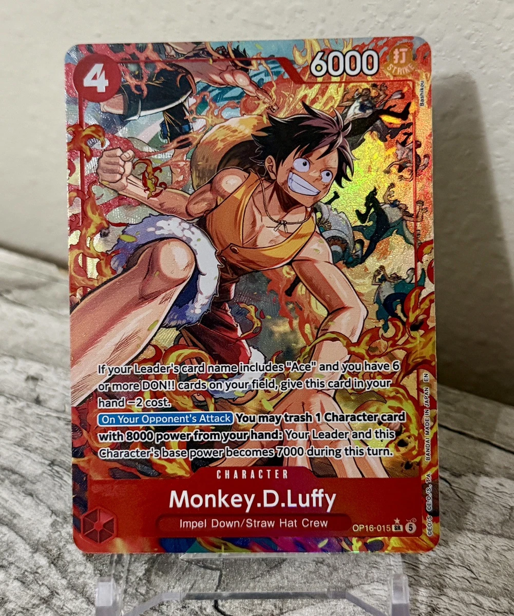 Monkey.D.Luffy OP16-015 The Time of Battle for sale | eBay