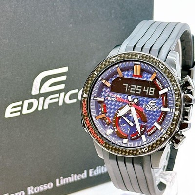 Casio Edifice ECB-800 F1 Collaboration Men s Watch Quartz 45mm Leather Band