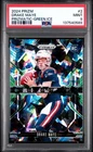 PSA 9 2024 Prizm Prizmatic Green Ice DRAKE MAYE RC Patriots MINT 137540589
