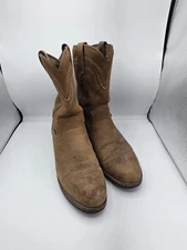 Justin Brown Oil Resistant Work Boots 3212 Size 10.5 EE