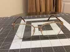 Pappagallo Frames 1M 56 16 Gold/Blonde Demi  Japan