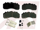 DAF XF105 Brake Pad Set with Fitting Kit – Front/Rear Replacement Pads WVA29108