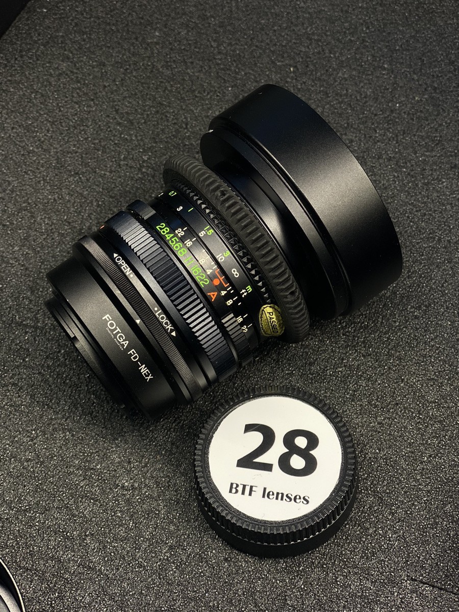 Sony E Cine Zykkor 28mm f/2.8 Wide MC Cinemod for Sony E
