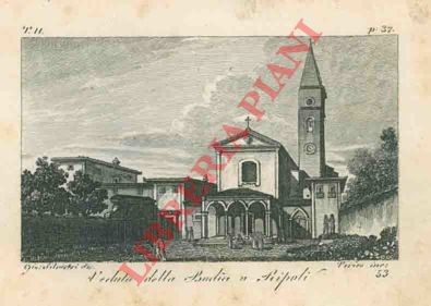 Toskana - Silvestri - Blick auf die Abtei in Ripoli.