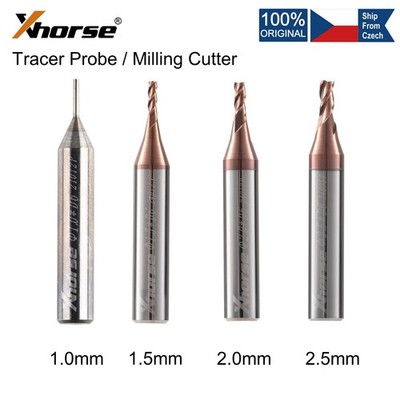 XHORSE Milling Cutter Probe 1.0/1.5/2.0/2.5mm For Condor XC MINI / Dolphin XP005