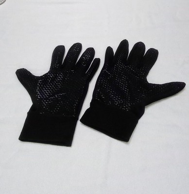 Under Armour Women's Running Gloves All-Black Small Silicone Grip Tech Touch