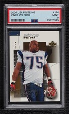 2004 Upper Deck Finite HG Futures 66/275 Vince Wilfork #144 PSA 9 MINT 5l2