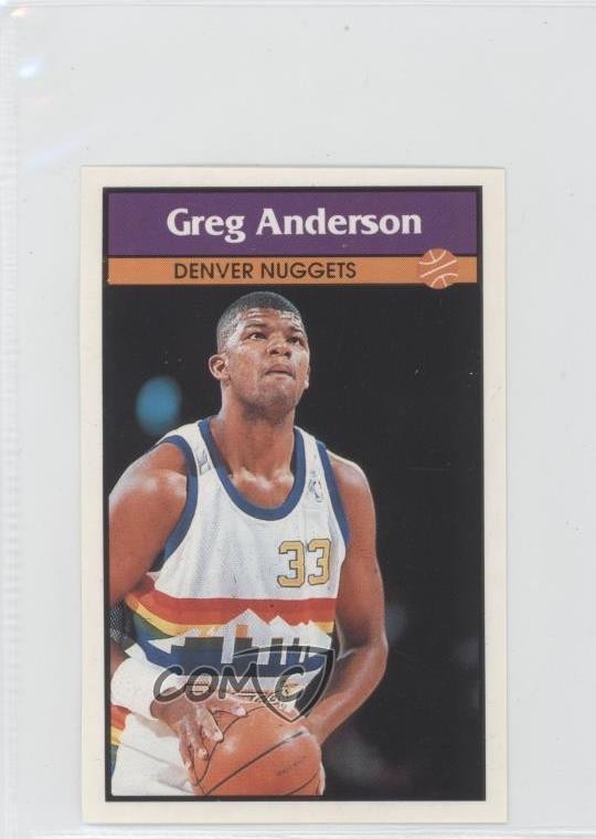 1992-93 Panini Album Stickers Greg Anderson #69 0o9