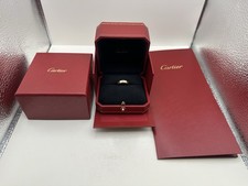 Cartier 18K Gold 1 Diamond Love Ring - Size 47 - Size 4 US - w/box receipt -DG52