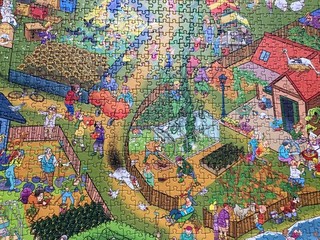 Puzzle Goliath That´s Life Kleingarten Nr. 937913 1000 Teile