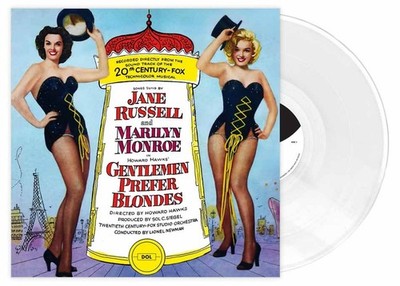 JANE RUSSELL & MARILYN MONROE Gentlemen Prefer Blondes Clear vinyl lp sealed new