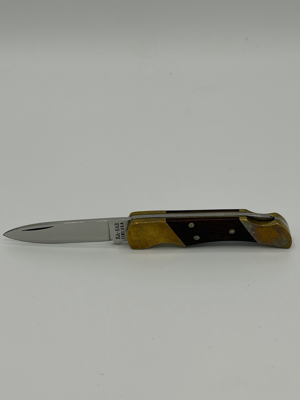 KA-BAR 1181 Stainless Steel Lock Back Single Blade Folding P