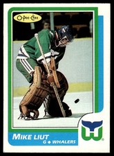 1986-87 O-Pee-Chee Mike Liut Hartford Whalers #133