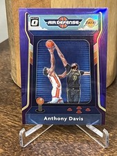 20-21 Donruss Optic #5 Anthony Davis Air Defense Purple L.A. Lakers / Mavericks