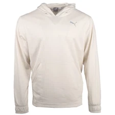 PUMA Train Pullover Hoodie Mens White Casual Outerwear 52696487
