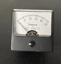 NOS With No Box Simpson Model 1212 Vintage Analog 150 VAC Voltmeter