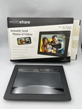 Simply Smart Home FSM010JB PhotoShare 10" Smart Digital Picture Frame- Jet
