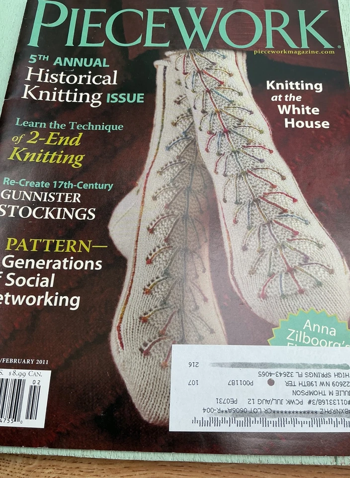 3 issues Piecework 2011 Numbers 1, 2 and 3 - Image 4 of 4