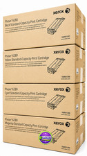 Xerox Phaser 6280 Toner Set 106R01388, 106R01389, 106R01390, 106R01391 Ship Fast