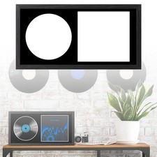 CD Display Frame CD Box Gift for Music Enthusiast Stylish Home Decor Album Frame