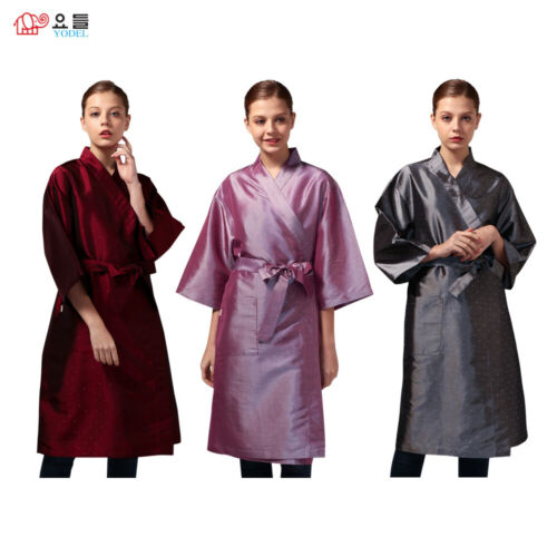 [YODEL] JACQUARD RAW Hair Salon Customer Gown - SP001 / 3 Color / Made in Korea - Afbeelding 1 van 8