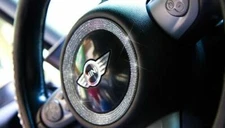 Crystal diamond steering wheel decoration sticker For Mini Cooper R55 R60 R61