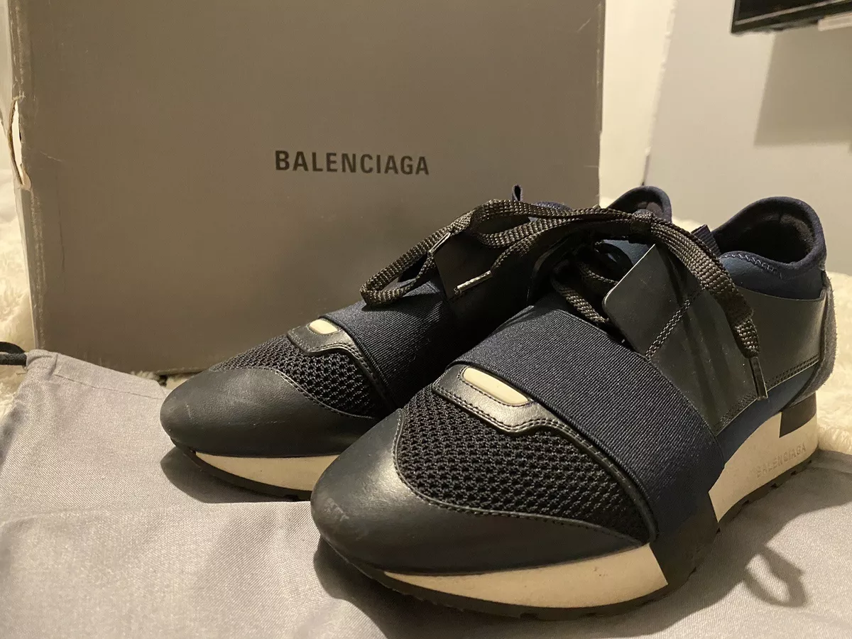 Navy clearance balenciaga runners