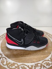 Nike Kyrie 6 GS  Bred  Black/Red Basketball BQ5599-002 Youth Sz 5Y
