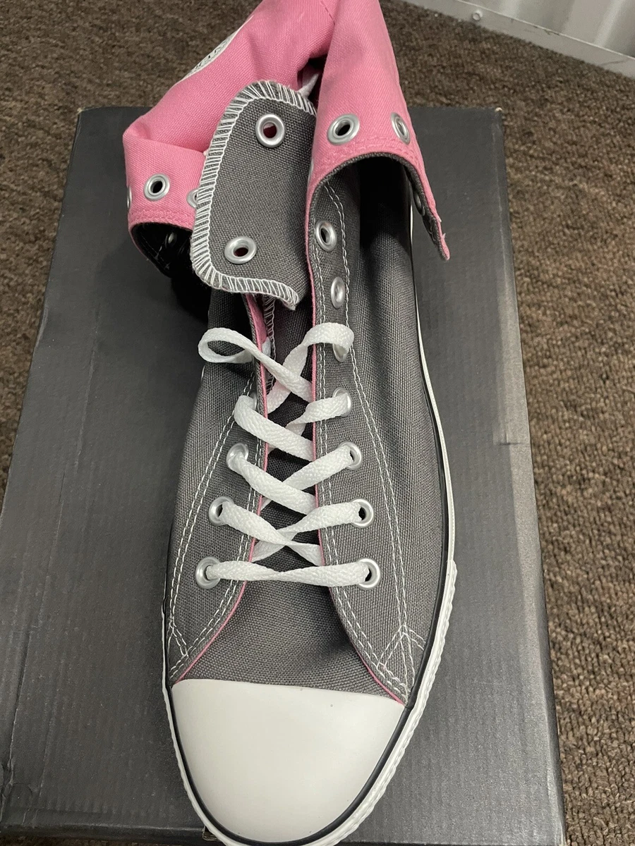 Converse charcoal best sale high tops