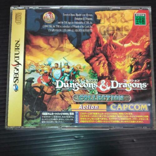 Dungeons & Dragons Collection Sega Saturn SS Video Game From Japan - Picture 1 of 4