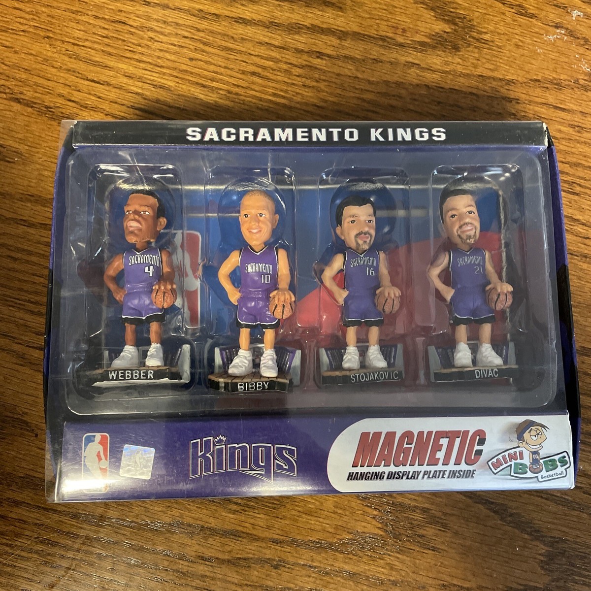 Sacramento Kings NBA mini bobblehead set Retro | eBay