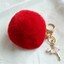 thumbnail 53 - 2020 New Cute Pineapple Fur Ball Keychain Bag Car Pendant Keyring Birthday Gifts