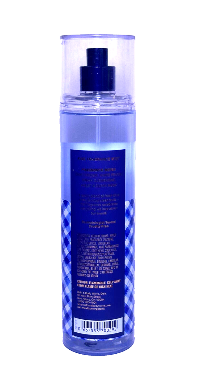 3 BATH & BODY WORKS GINGHAM FINE FRAGRANCE MIST BODY SPRAY 8 OZ