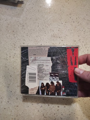 Motley Crue 1994 VTG Self-Titled CD Red Font Cover Album Rare Promo - Picture 2 of 4