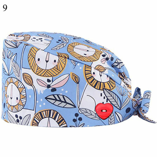Unisex Nurse Doctor Hat Surgical Scrub Cap Medical Dentist Teeth Dental Cap UK - Picture 88 of 111
