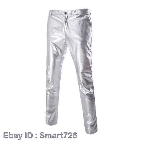 Men's Suit 2 Piece Set Party Gold Suit Men Wedding Prom Blazer Jacket & Pants - Picture 4 of 33