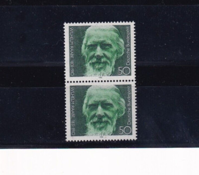 Bundesrepublik MNH ** 1104 Wilhelm Raabe pair