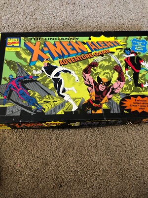 X-men Alert Replacement parts pressman 1992 Figure Stat Card Dice Instructions