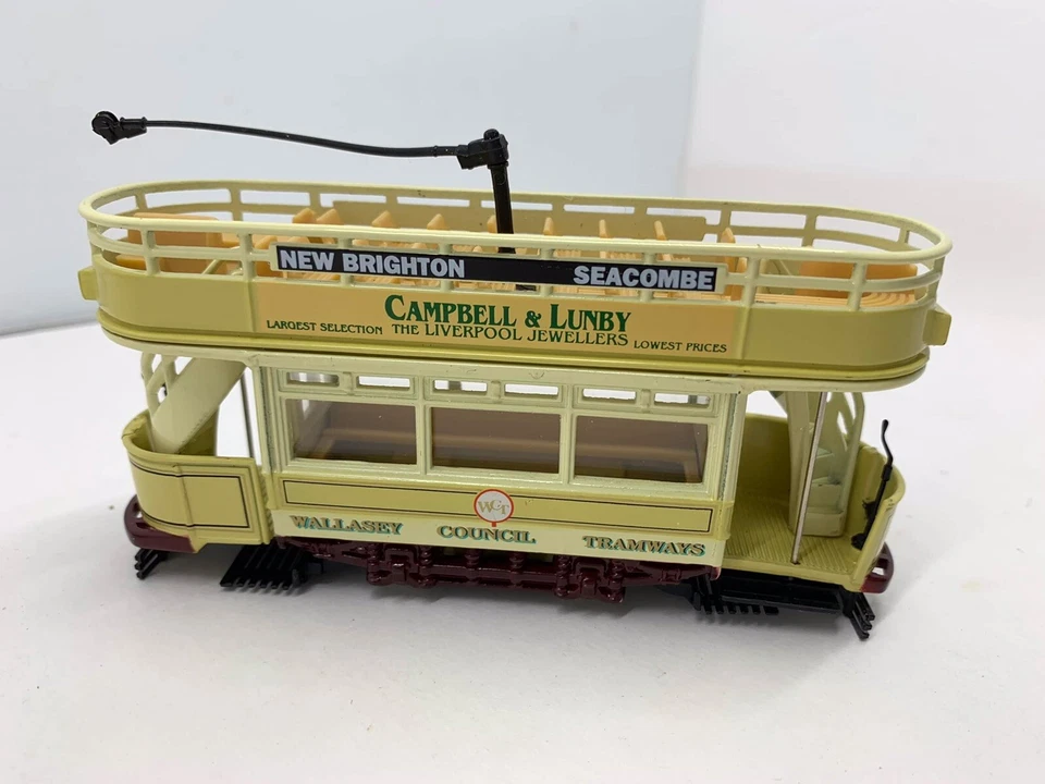Corgi Classics Wallasey Open Top Tram Set #36601 Diecast Model - Image 3 of 4