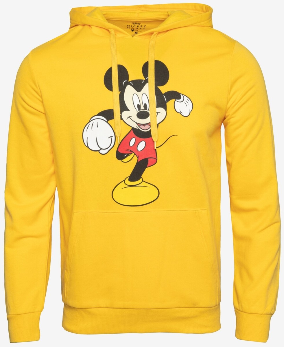 Adidas Ajio Yellow Mickey Mouse Hoodie Hybrid Men's Mickey Mouse