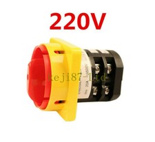 20A Wheel Balance Machine Power Control Mannul Switch 220V Car Tyre Repair Tool