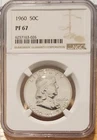 1960 Franklin Half Dollar PF67 - STUNNING