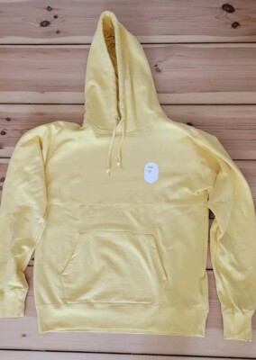 A Bathing Ape Pastel Color Big Logo Wide Pullover Hoodie L Bape Unisex Original 