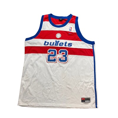 Authentic Michael Jordan Vintage Nike Washington Bullets NBA